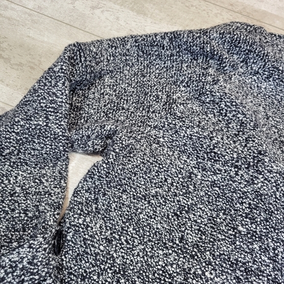 Free People Slouchy Textured Sweater Blazer Coat Size Small - Picture 6 of 8